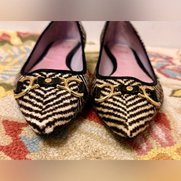 COLE HAAN X NIKE Limited Edition Calf Hair Pointed Toe Ballet Flats - Size 6 1/2 - Picture 5 of 16